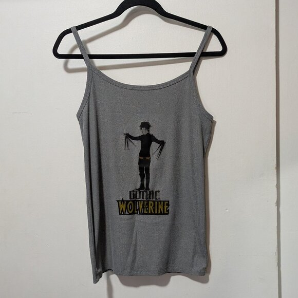 No boundaries 'Gothic Wolverine' Homemade Tank Top - Picture 1 of 5